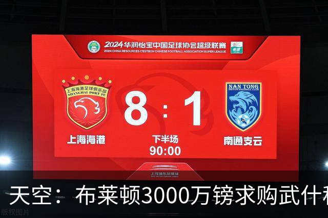 天空：布莱顿3000万镑求购武什科维奇，预计热刺对其估值超6000万